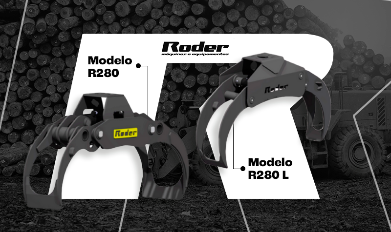 garras florestais diferencas entre os modelos r280 e r280L