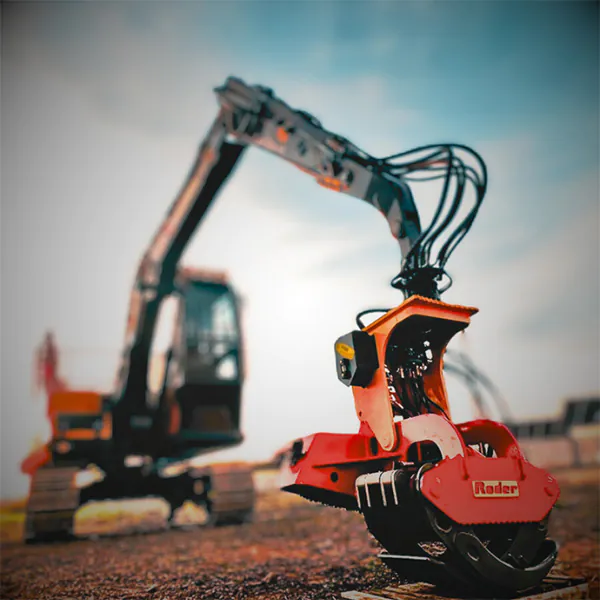 Cabeçote Multifuncional: Colheita, Traçamento e Carregamento em um único equipamento 2 cabeçote multifuncional florestal